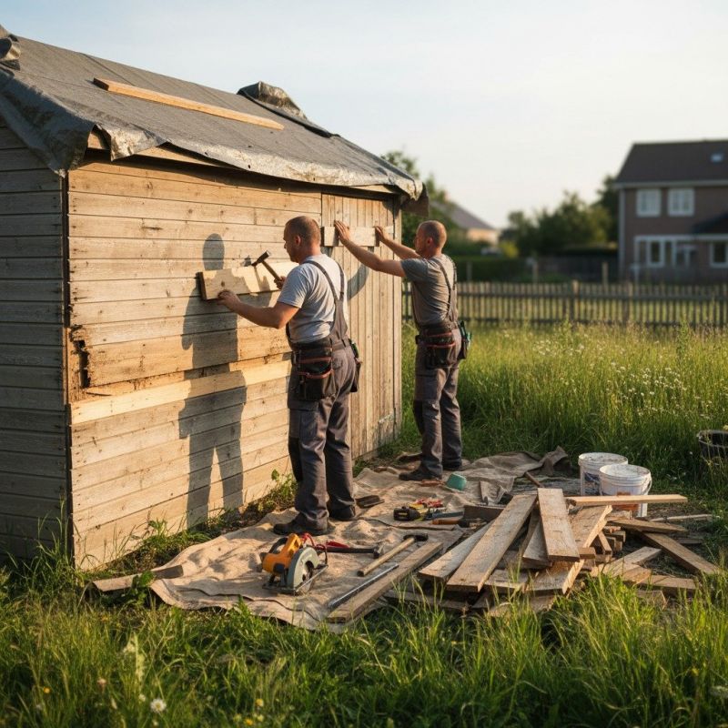 Shed Roof Repair in Olathe, KS